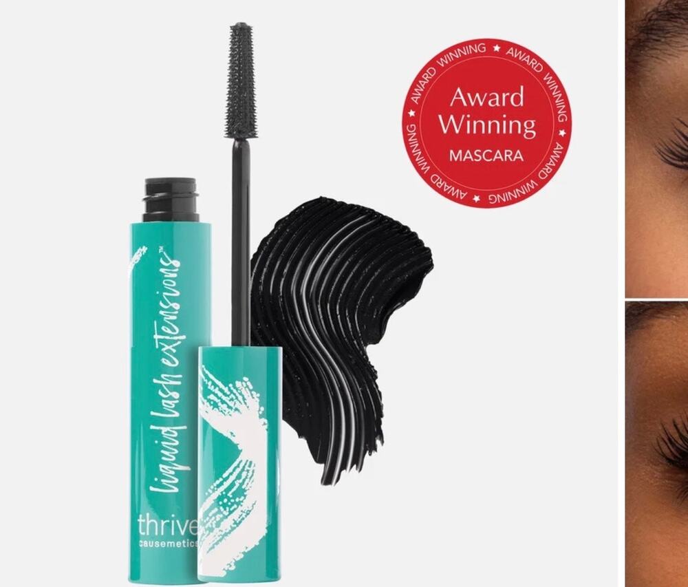 THRIVE CAUSEMETICS Liquid Lash NEW Extensions Tubing Mascara Brynn black makeup